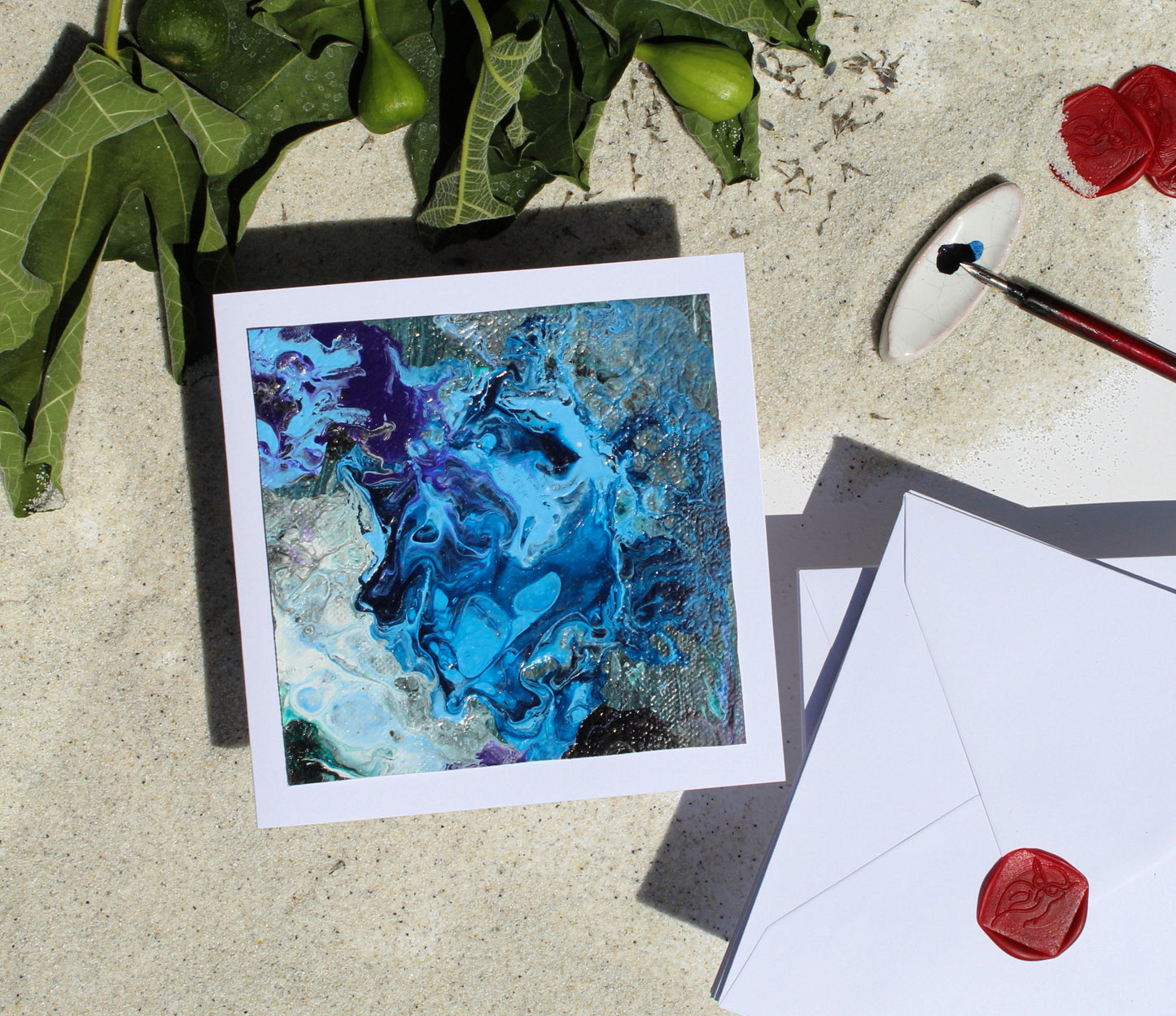 Summer Greeting Card. Mediterraneo Collection